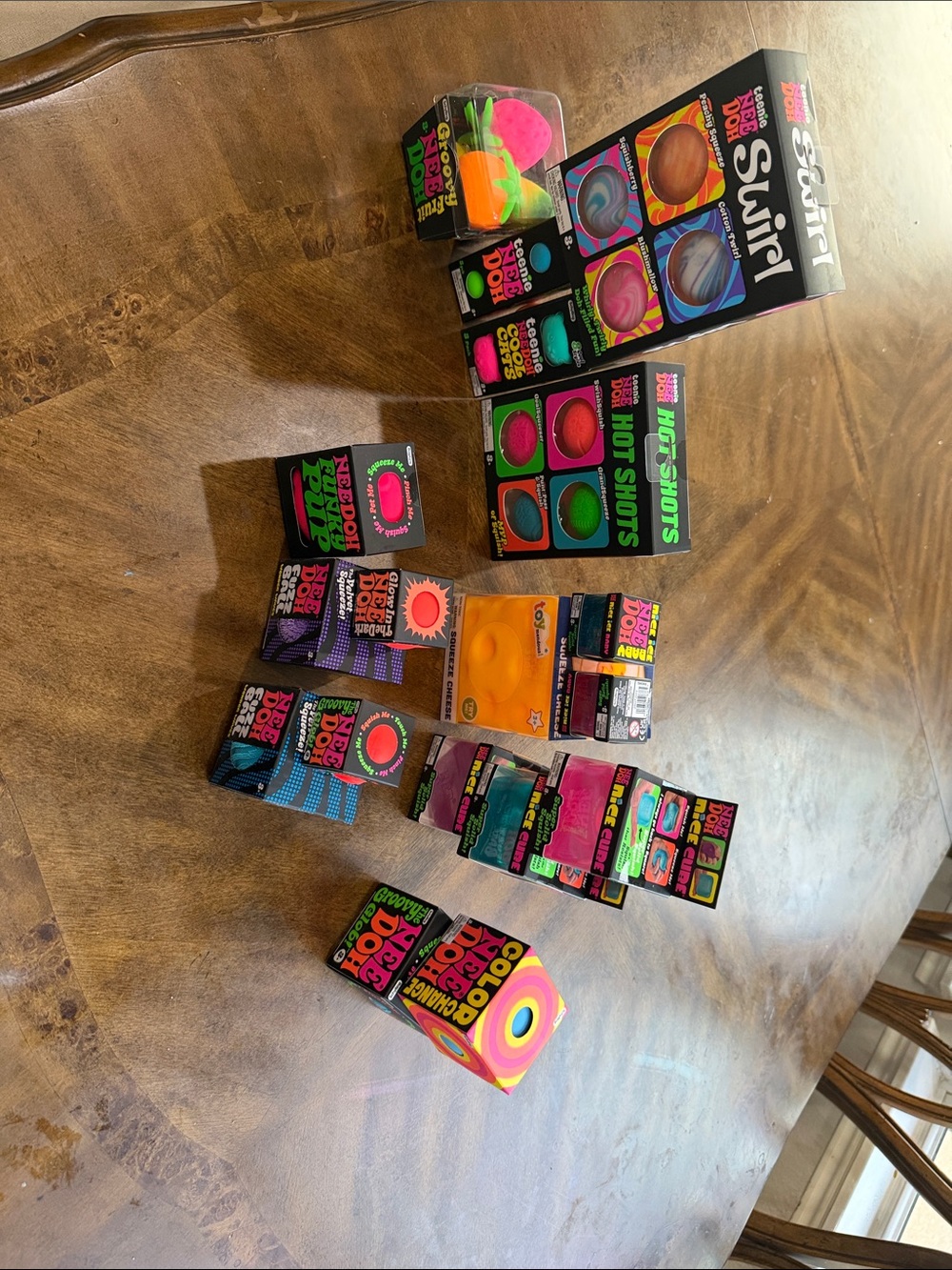 Authentic Needoh bundle of 18 different toys $285 .